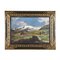 Luigi Bini, Landscape Painting, Oil on Canvas, Framed 1