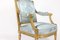 Louis XVI Style Armchairs in Giltwood, 1880s 6
