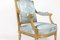 Louis XVI Style Armchairs in Giltwood, 1880s, Image 6