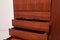 Mueble de madera con tres cajones, años 50, Imagen 6