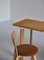 Model 65 Desk and Chair by Alvar Aalto for Artek, Finland, 1960s, Set of 2 8