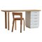 Model 65 Desk and Chair by Alvar Aalto for Artek, Finland, 1960s, Set of 2 1