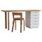 Modell 65 Schreibtisch und Stuhl von Alvar Aalto für Artek, Finnland, 1960er, 2er Set 1