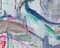 Macha Poynder, Be My Blue Bird, 2020, Acrylic, Oil Stick and Pastel on Canvas 3