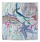 Macha Poynder, Be My Blue Bird, 2020, Acrylique, Bâton à l'Huile et Pastel sur Toile 1