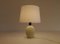 Large Mid-Century Chamotte Table Lamp by Gunnar Nylund for Rörstrand, Sweden 8