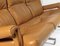 Mid-Century Tan Leather 3-Seat Sofa with Chrome Base from Howard Keith, 1960s 11