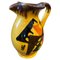 Italian Futurist Yellow, Brown and Orange Ceramic Jug, 1930s, Image 1