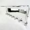 Bauhaus or Art Deco Aluminium Wall Rack 3