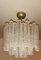 Lámpara de araña de cristal de Murano de Toni Zuccheri para Venini, años 60, Imagen 6