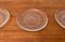 Vintage Finnish Glas Plates Solaris by Tapio Wirkkala for Iittala, Set of 5 22