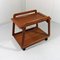 Carrello in teak con ripiano double face, Danimarca, anni '60, Immagine 12