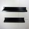 Black Fiberglass Wall Shelves, 1960s, Set of 2, Image 11