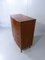 Teak Chest of Drawers with Rounded Front, 1960s 10