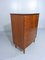 Teak Chest of Drawers with Rounded Front, 1960s 3