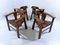 Brutalist Oak Chairs, 1970s, Set of 4 2