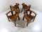 Brutalist Oak Chairs, 1970s, Set of 4 3