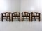 Brutalist Oak Chairs, 1970s, Set of 4, Image 1