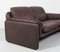DS61 Brown Leather 2-Seater Sofa from De Sede, 1970s 7