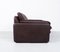 DS61 Brown Leather 2-Seater Sofa from De Sede, 1970s 4