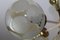 Lampadario a sei luci Nikoll con sfere in vetro di Rupert Nikoll, anni '50, Immagine 8
