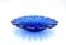 Polish Blue Bowl from Ząbkowice Glassworks, 1960s 2