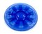 Polish Blue Bowl from Ząbkowice Glassworks, 1960s, Image 1