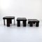Nesting Tables by Gianfranco Frattini for Cassina, 1970s, Set of 3 2