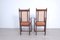 Dining Chairs and Armchairs with Twisted Legs, Early 1900s, Set of 6, Image 12