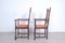 Dining Chairs and Armchairs with Twisted Legs, Early 1900s, Set of 6 13