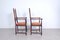 Dining Chairs and Armchairs with Twisted Legs, Early 1900s, Set of 6, Image 11