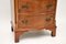 Antique Burr Walnut Serpentine Chest of Drawers 4