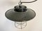 Industrial Cage Pendant Lamp, 1960s 4
