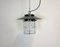 Industrial Cage Pendant Lamp, 1960s, Image 1