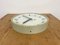 Industrial Beige Bakelite Wall Clock from Pragotron, 1970s 4