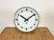 Industrial Beige Bakelite Wall Clock from Pragotron, 1970s 1