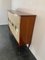 Mahogany and Parchment Cabinet, Italy, 1950s 4