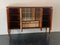 Mueble de caoba y pergamino, años 50, Imagen 9
