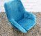 French Plush Armchair, 1950s, Image 7