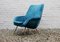 French Plush Armchair, 1950s 9