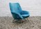 French Plush Armchair, 1950s 4
