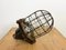 Industrial Cast Iron Cage Pendant Light, 1960s 12