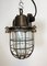 Lámpara colgante industrial de hierro fundido, años 60, Imagen 1