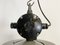 Große industrielle schwarze Lampe aus Emaille von Elektrosvit, 1960er 6