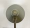 Lámpara de mesa cuello de ganso industrial en gris de Hala, años 60, Imagen 6