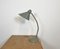 Lámpara de mesa cuello de ganso industrial en gris de Hala, años 60, Imagen 1