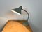 Lámpara de mesa cuello de ganso industrial en gris de Hala, años 60, Imagen 12