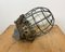 Industrial Grey Cast Iron Cage Pendant Light, 1960s, Image 13