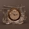 Reloj de mesa francés de cristal de Schneider, Imagen 1