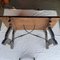 Spanish Rustic Wood and Wrought Iron Dining Table, 1950s, Image 5